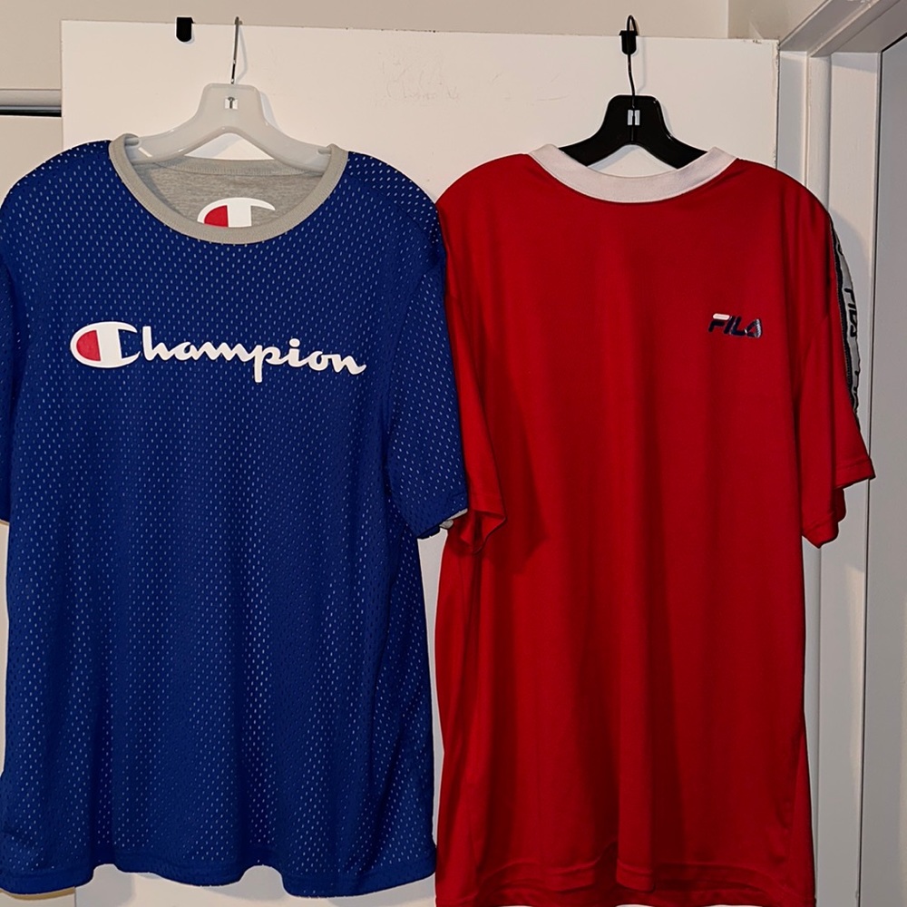 Champion & FILA Bundle of 2 Men’s Tees